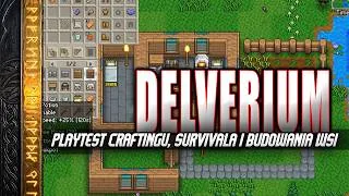 Thumbnail: Delverium / Playtest / Pixelartowy survival, w kooperacji, podzielonym ekranie