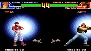 Thumbnail: The King of Fighters 98: Ralf vs Chris – Classic Battle!