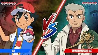 Thumbnail: Pokémon Battle Multiverse: Ash Vs Champion Professor Oak