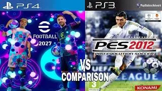 Thumbnail: efootball 2027 PS4 Vs PES 2012 PS3