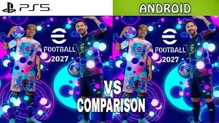 Thumbnail: efootball 2027 PS5 Vs Android