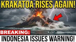 Thumbnail: Krakatoa RISES Again - 3 Weeks of Earthquakes SIGNAL Deadly Flank Collapse IMMINENT!