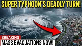 Thumbnail: Mekkhala PIVOTS Toward Land - Super Typhoon's Sudden Turn TRIGGERS Mass Evacuations!