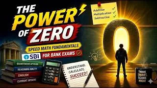 Thumbnail: How to Calculate 3x Faster in SBI/IBPS Exams without "Shortcuts"(Telugu)