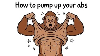 Thumbnail: "How To Get Abs Explained By Ape"