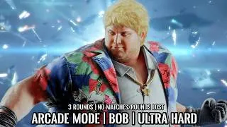 Thumbnail: TEKKEN 7 | Arcade Mode | BOB | Ultra Hard | 3 Rounds | No Matches/Rounds Lost | 4K 60FPS