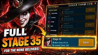 Thumbnail: OZ Event Dungeon Stage 35 FULL RUN for the none Belivers :D Test Server Raid: Shadow Legends