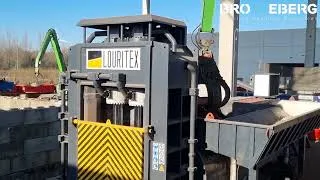 Thumbnail: Louritex 1000T Stationary Scrap Shear in Belgium