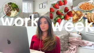 Thumbnail: productive work week in my life ✨ 9–5, side hustles, pilates & getting my life together