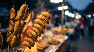 Thumbnail: Would You Eat This? China's Shocking Insect Street Food! #china #streetfood #nightmarket