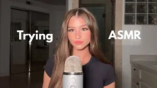 Thumbnail: Brooke monk tries ASMR *weird things that make good ASMR*