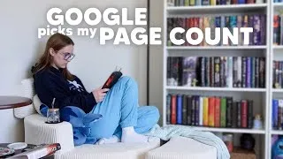 Thumbnail: I let Google choose how many pages I read each day for three days (a reading challenge!)