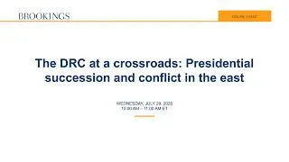 Thumbnail: The DRC at a crossroads: Presidential succession and conflict in the east