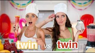 Thumbnail: No Recipe Cooking Challenge: TWINS Battle  *Summer Edition*