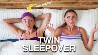 Thumbnail: Spending The Night at My Twins NEW HOUSE 