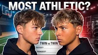 Thumbnail: Who Is The MORE ATHLETIC TWIN?.. *we fought*