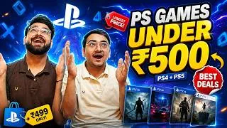 Thumbnail: BEST PlayStation Games Under ₹500! 😱🔥 | PS5 & PS4 Games You MUST Buy!