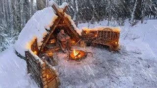 Thumbnail: I Survived 100 Hours Building a Warm and Cozy Bushcraft Shelter - No Tent, No Sleeping Bag, Survival