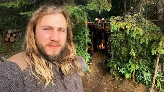 Thumbnail: I Built My First Ever Survival Shelter - Here's What Happened...