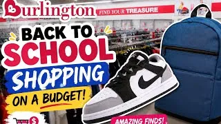 Thumbnail: Burlington Back to School Shopping 2026 | Budget-Friendly Finds! 🍎