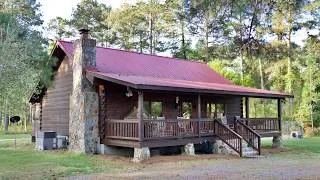 Thumbnail: Cattle Creek Farms: 228 +/- Unencumbered Acres In w/ Upscale Log Cabin, Offered TURNKEY!