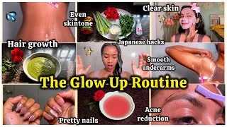Thumbnail: The Glow Up Routine ✨🍒💦| Skin, hair, nails, body …. 