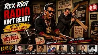 Thumbnail: Radio Ain't Ready 🔥 Rex Riot | Rock 'n' Roll Piano Anthem | Elvis, Jerry Lee Lewis Vibe