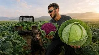 Thumbnail: We Grew Cabbage Bigger Than Basketballs!