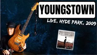 Thumbnail: Bruce Springsteen - Youngstown (live, Hyde Park, 2009) guitar lesson *Nil's parts*