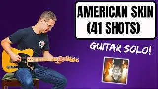 Thumbnail: Bruce Springsteen - American Skin (41 Shots) guitar solo lesson