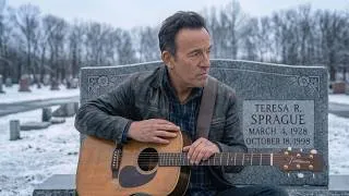 Thumbnail: Bruce Springsteen sat alone at his father grave and sang one song — nobody was supposed to hear it