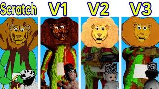 Thumbnail: FNF The Lion's Mouth V1 VS V2 VS V3 VS Scratch (Nocturnal Protocol)