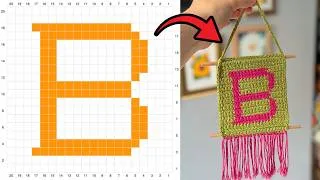 Thumbnail: The Easiest Way to Crochet ANY Letter | A–Z Charts