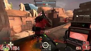 Thumbnail: [TF2 MvM] Doe's Drill Any Credits/All Credits Speedrun 8:56 | Pyro/Demo POV (WR)