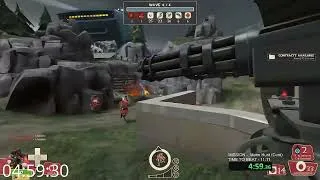 Thumbnail: [TF2 MvM] Mannhunt Any Credits/All Credits Speedrun 10:56/10:58 | Pyro/Demo POV (WR)