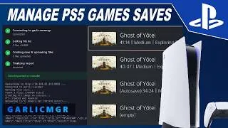 Thumbnail: How to Manage PS5 Games Saves with GarlicMgr