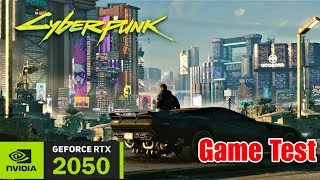 Thumbnail: Cyberpunk 2077 Game Test on RTX 2050 in 2026