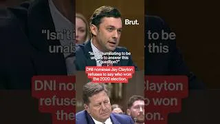 Thumbnail: DNI nominee Jay Clayton  refuses to say who won  the 2020 election.