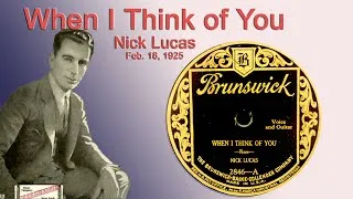 Thumbnail: Nick Lucas -  When I Think of You (1925)