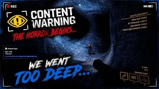 Thumbnail:  CONTENT WARNING | WE WENT TOO DEEP… 😱