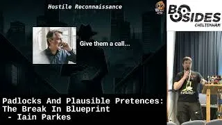 Thumbnail: Padlocks And Plausible Pretences: The Break In Blueprint - Iain Parkes