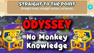 Thumbnail: BTD6 Odyssey | No Monkey Knowledge Guide | Hard Mode Tutorial | Straight To The point