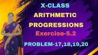 Thumbnail: X Class-5.Arithmetic Progressions- Exercise-5.2-Problems-17,18,19,20.