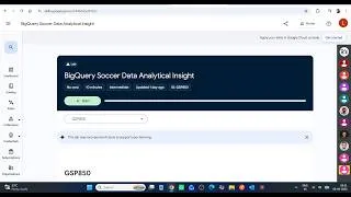 Thumbnail: BigQuery Soccer Data Analytical Insight || Lab Solution || Google Arcade 2026