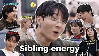 Thumbnail: bts having chaotic sibling energy