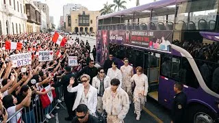 Thumbnail: WOW, it's been revealed! There will be a surprise from Taehyung and BTS for the Peru concert.