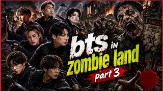 Thumbnail: BTS in Zombie land 🧟‍♀️|| part-3 || Hindi dubbed @BTSkicuteduniya 