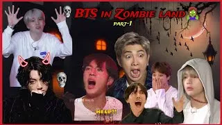 Thumbnail: BTS in zombie land🧟‍♀️// part-1// @BTSkicuteduniya 