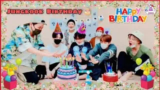 Thumbnail: 🐇🐻 Jungkook surprise Birthday 🎇🎂/ @BTSkicuteduniya