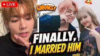 Thumbnail: Would BTS V Marry Lisa? His Answer Shocked Fans! 😱